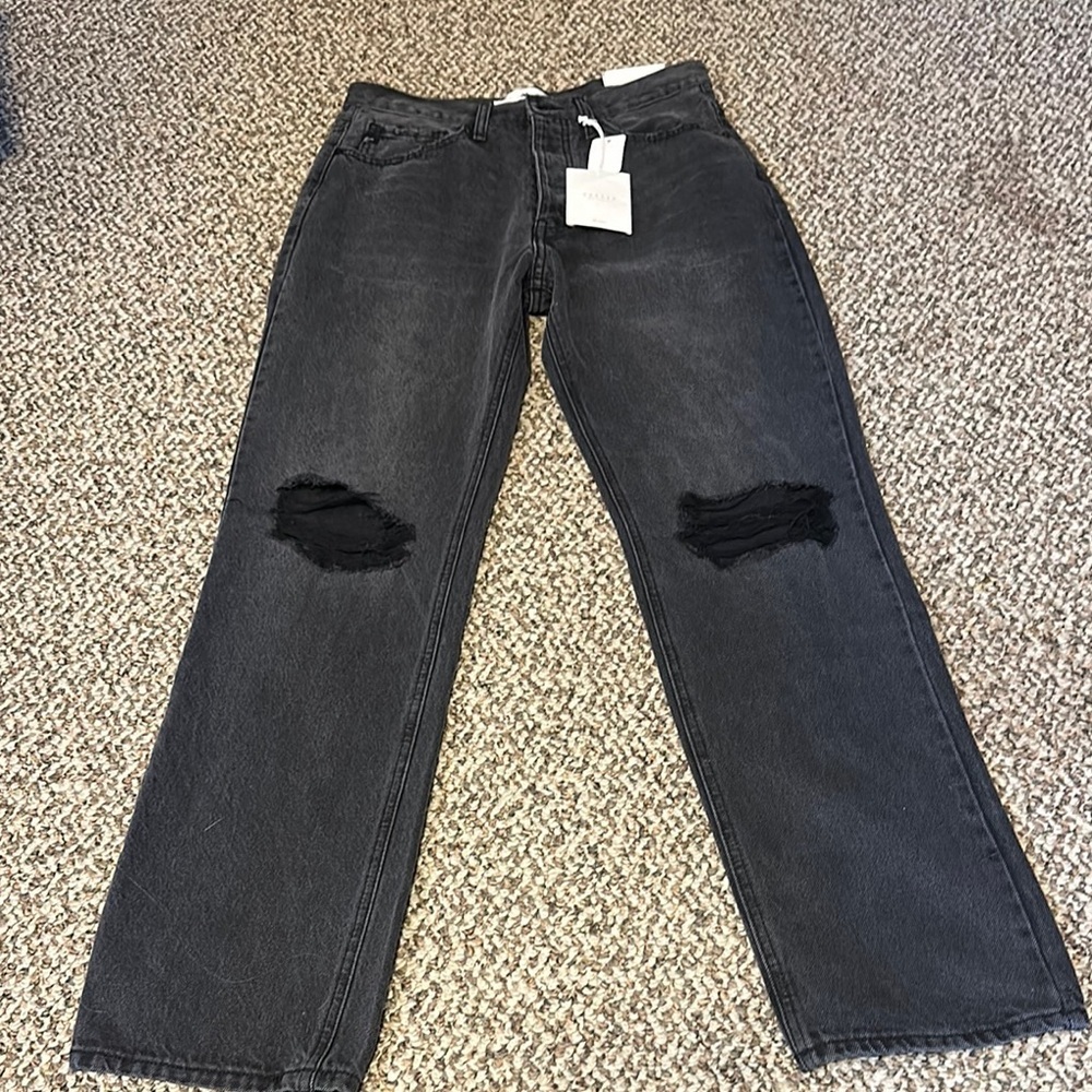 KanCan Black Distressed Jeans